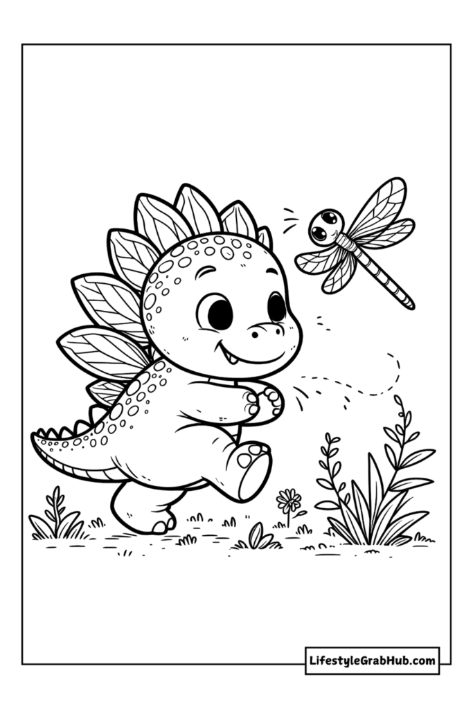 free printable dinosaur coloring pages