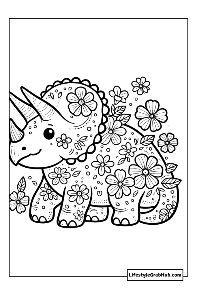 dinosaur coloring pages for kids