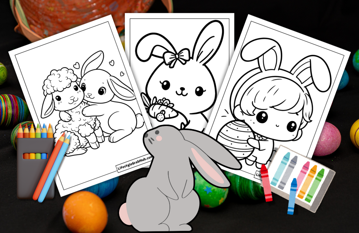 57 Free Printable Easter Coloring Pages for Kids
